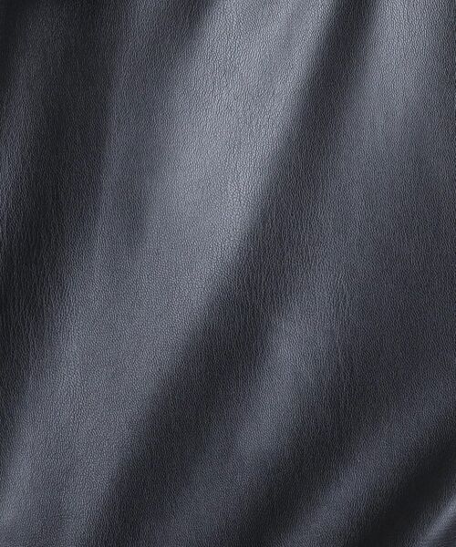 tk.TAKEO KIKUCHI / ティーケー タケオキクチ レザーブルゾン・ジャケット | A－2シンセティックレザーブルゾン | 詳細8