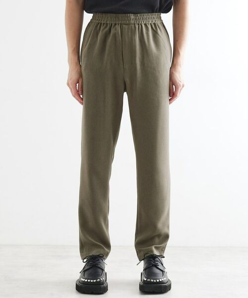 tk.TAKEO KIKUCHI / ティーケー タケオキクチ パンツ | 【セットアアップ対応】ポリツイルテーパードパンツ | 詳細13