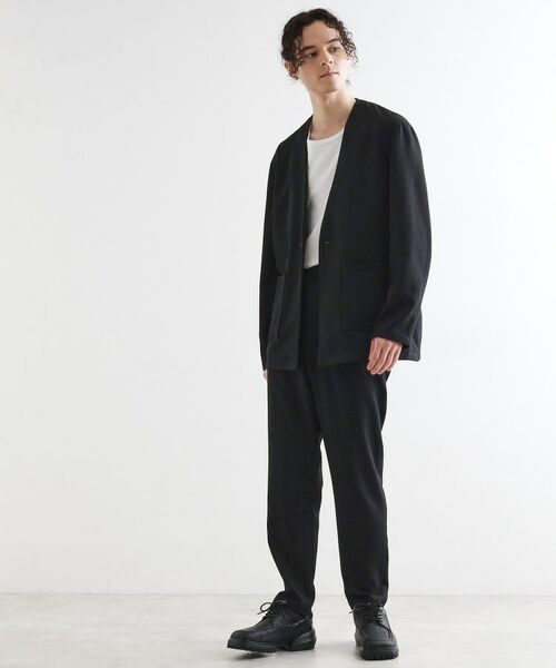 tk.TAKEO KIKUCHI / ティーケー タケオキクチ パンツ | 【セットアアップ対応】ポリツイルテーパードパンツ | 詳細6