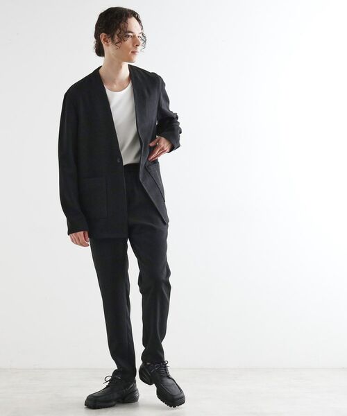 tk.TAKEO KIKUCHI / ティーケー タケオキクチ パンツ | 【セットアアップ対応】ポリツイルテーパードパンツ | 詳細7