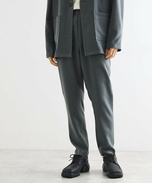 tk.TAKEO KIKUCHI / ティーケー タケオキクチ パンツ | 【セットアアップ対応】ポリツイルテーパードパンツ | 詳細9