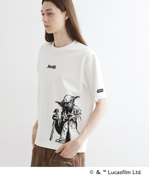 tk. TAKEO KIKUCHI/ティーケー タケオキクチ 【STAR WARS】Capsule Collection ポンチTシャツ ホワイト(001) 02(M) tk. TAKEO KIKUCHI/ティーケー タケオキクチ 【STAR WARS】Capsule Collection ポンチTシャツ ホワイト(001) 02(M)