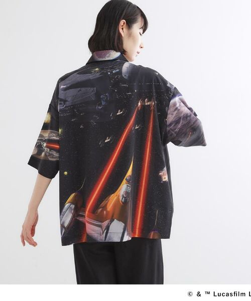 tk.TAKEO KIKUCHI / ティーケー タケオキクチ Tシャツ | 【STAR WARS】Capsule Collection 2WAY半袖シャツ | 詳細23