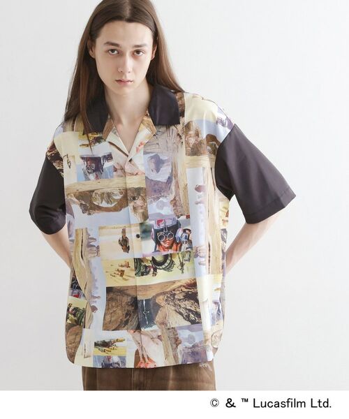 tk.TAKEO KIKUCHI / ティーケー タケオキクチ Tシャツ | 【STAR WARS】Capsule Collection 2WAY半袖シャツ | 詳細30