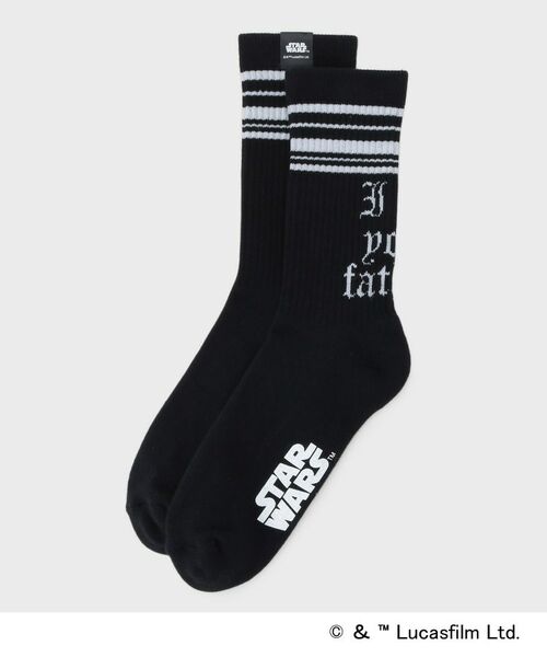 tk.TAKEO KIKUCHI / ティーケー タケオキクチ ソックス | 【STAR WARS】Capsule Collection ラインソックス | 詳細1