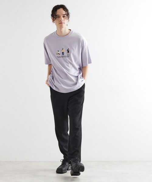 tk.TAKEO KIKUCHI / ティーケー タケオキクチ Tシャツ | ピープル刺繍Tシャツ | 詳細15