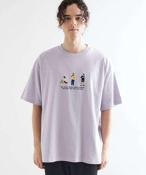 tk.TAKEO KIKUCHI / ティーケー タケオキクチ Tシャツ | ピープル刺繍Tシャツ | 詳細17