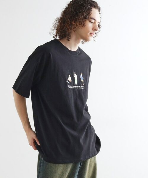 tk.TAKEO KIKUCHI / ティーケー タケオキクチ Tシャツ | ピープル刺繍Tシャツ | 詳細5