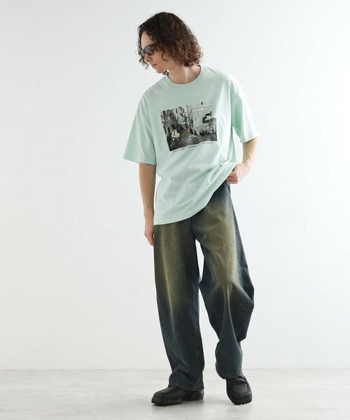 tk.TAKEO KIKUCHI / ティーケー タケオキクチ Tシャツ | フォト刺繍Tシャツ | 詳細15