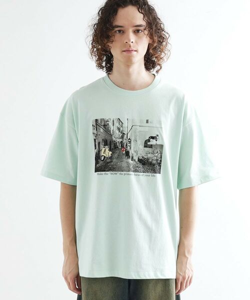 tk.TAKEO KIKUCHI / ティーケー タケオキクチ Tシャツ | フォト刺繍Tシャツ | 詳細17