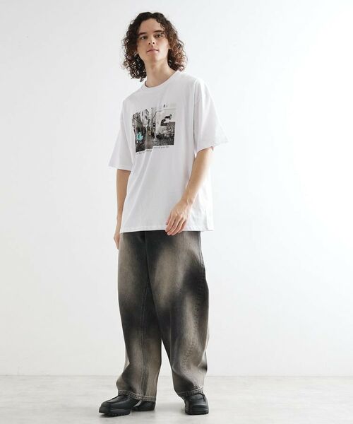 tk.TAKEO KIKUCHI / ティーケー タケオキクチ Tシャツ | フォト刺繍Tシャツ | 詳細2