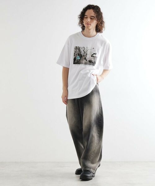 tk.TAKEO KIKUCHI / ティーケー タケオキクチ Tシャツ | フォト刺繍Tシャツ | 詳細3
