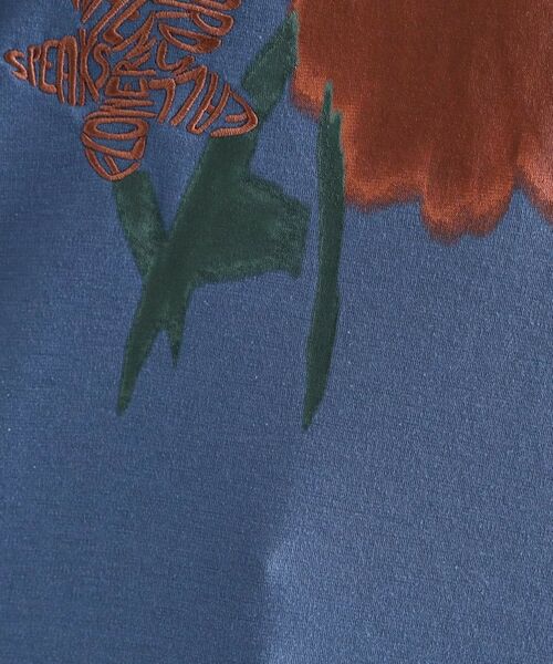 tk.TAKEO KIKUCHI / ティーケー タケオキクチ Tシャツ | ボカシフラワーTシャツ | 詳細12