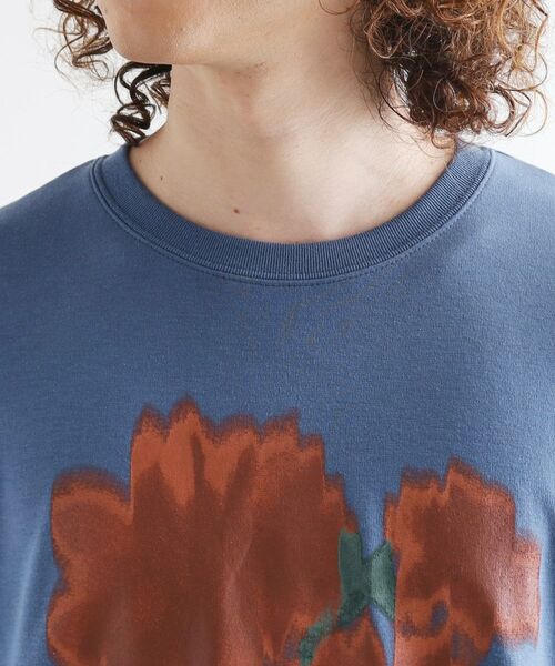 tk.TAKEO KIKUCHI / ティーケー タケオキクチ Tシャツ | ボカシフラワーTシャツ | 詳細16