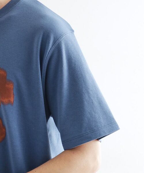 tk.TAKEO KIKUCHI / ティーケー タケオキクチ Tシャツ | ボカシフラワーTシャツ | 詳細17