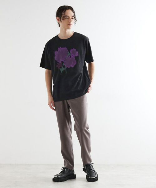 tk.TAKEO KIKUCHI / ティーケー タケオキクチ Tシャツ | ボカシフラワーTシャツ | 詳細6
