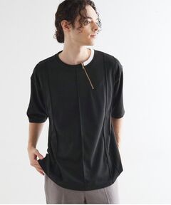 tk.TAKEO KIKUCHI / ティーケー タケオキクチ カットソー | ストライプタックTシャツ