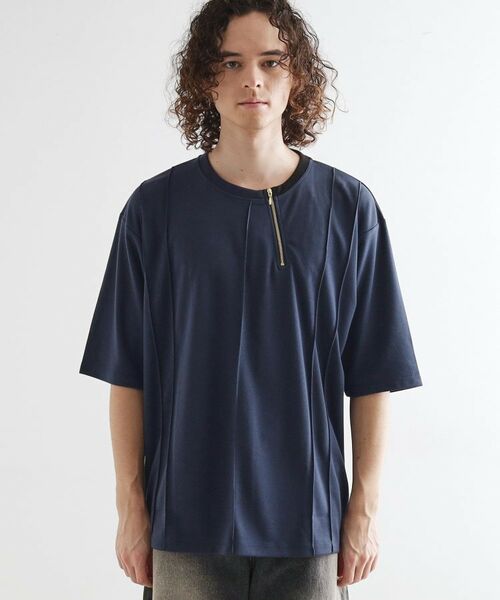 tk.TAKEO KIKUCHI / ティーケー タケオキクチ カットソー | ストライプタックTシャツ | 詳細13