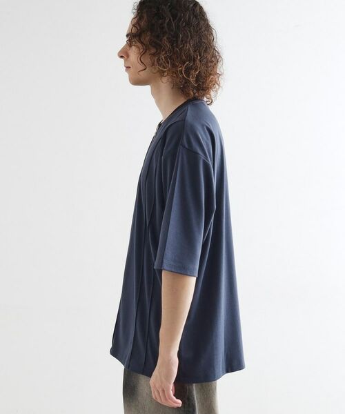 tk.TAKEO KIKUCHI / ティーケー タケオキクチ カットソー | ストライプタックTシャツ | 詳細14