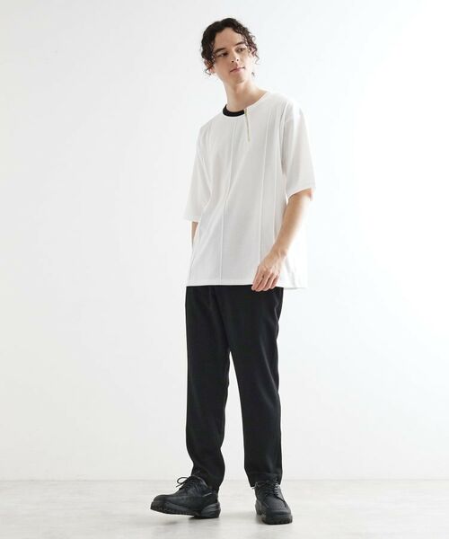 tk.TAKEO KIKUCHI / ティーケー タケオキクチ カットソー | ストライプタックTシャツ | 詳細3