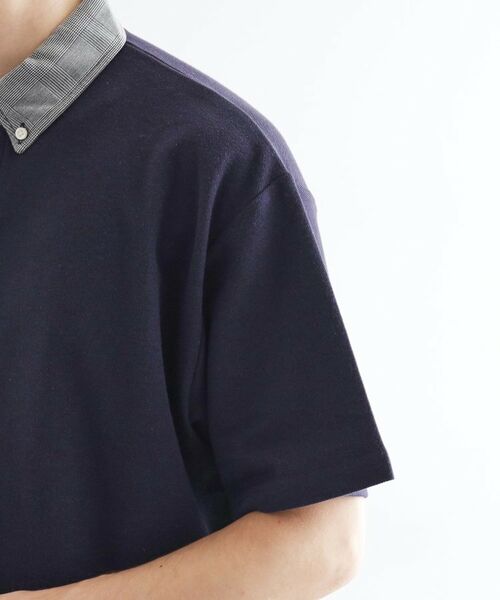 tk.TAKEO KIKUCHI / ティーケー タケオキクチ ポロシャツ | レイヤード鹿の子ポロシャツ | 詳細17