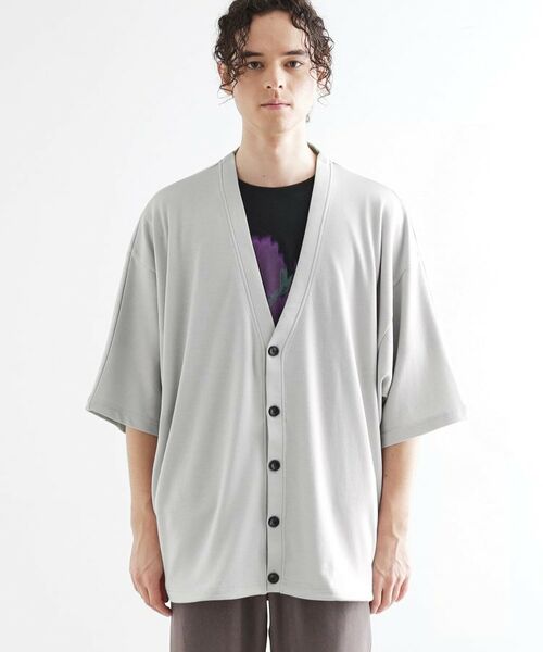 tk.TAKEO KIKUCHI / ティーケー タケオキクチ カーディガン・ボレロ | ドルマンカーディガン | 詳細13