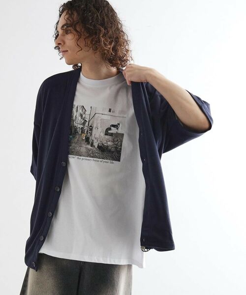 tk.TAKEO KIKUCHI / ティーケー タケオキクチ カーディガン・ボレロ | ドルマンカーディガン | 詳細5