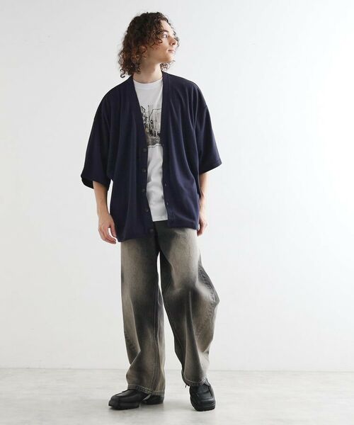 tk.TAKEO KIKUCHI / ティーケー タケオキクチ カーディガン・ボレロ | ドルマンカーディガン | 詳細6