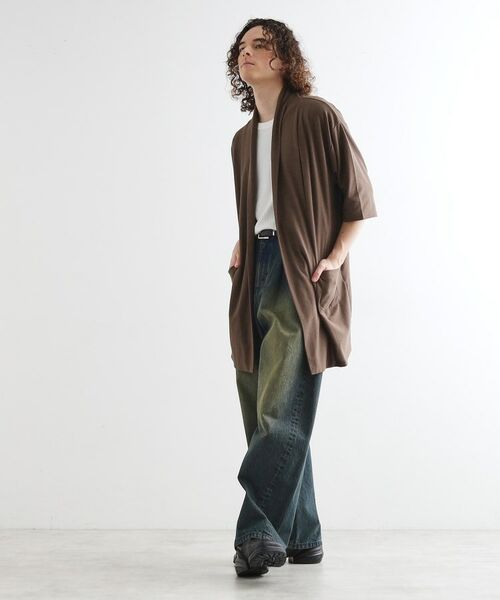 tk.TAKEO KIKUCHI / ティーケー タケオキクチ カーディガン・ボレロ | ショールロングコーディガン | 詳細11