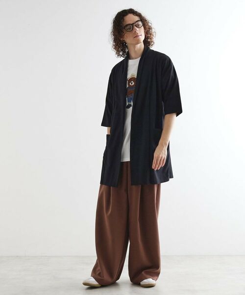 tk.TAKEO KIKUCHI / ティーケー タケオキクチ カーディガン・ボレロ | ショールロングコーディガン | 詳細7