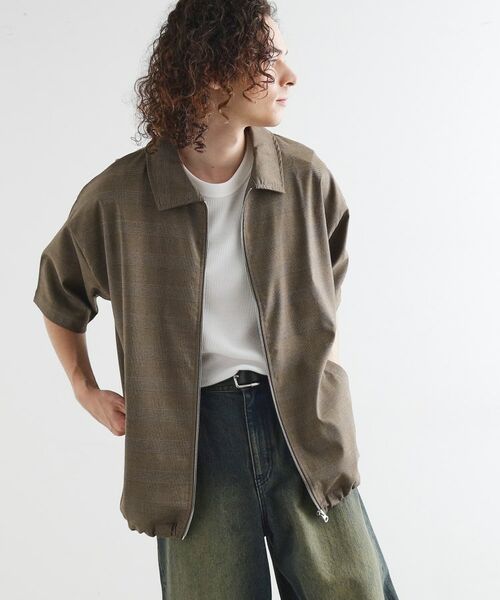 tk.TAKEO KIKUCHI / ティーケー タケオキクチ シャツ・ブラウス | チェックシャツブルゾン | 詳細5