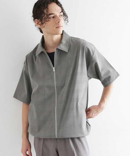 tk. TAKEO KIKUCHI/ティーケー タケオキクチ チェックシャツブルゾン ライトグレー(211) 02(M) tk. TAKEO KIKUCHI/ティーケー タケオキクチ チェックシャツブルゾン ライトグレー(211) 02(M)