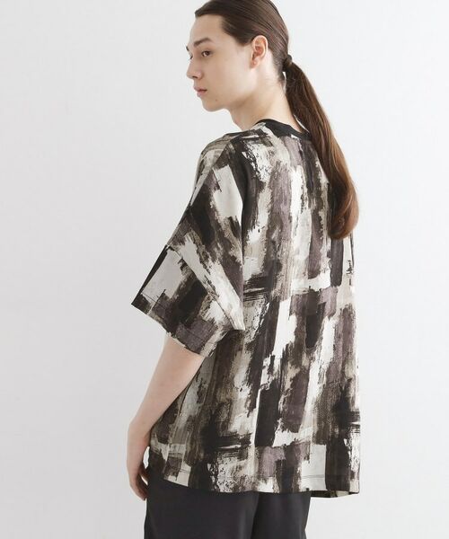 tk.TAKEO KIKUCHI / ティーケー タケオキクチ カットソー | アブストラクトドルマンカットソー | 詳細9