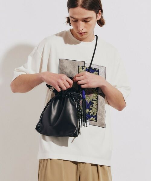 tk.TAKEO KIKUCHI / ティーケー タケオキクチ ショルダーバッグ | ADAMPATEK 別注 アソート巾着ショルダーバッグ | 詳細7