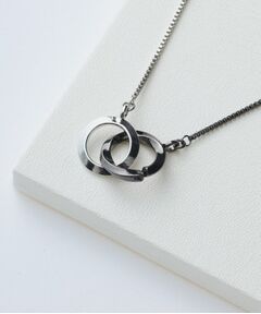 tk.TAKEO KIKUCHI / ティーケー タケオキクチ ネックレス・ペンダント・チョーカー | ダブルリングネックレス