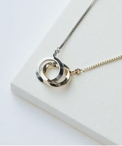 tk.TAKEO KIKUCHI / ティーケー タケオキクチ ネックレス・ペンダント・チョーカー | ダブルリングネックレス