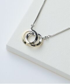 tk.TAKEO KIKUCHI / ティーケー タケオキクチ ネックレス・ペンダント・チョーカー | ダブルリングネックレス