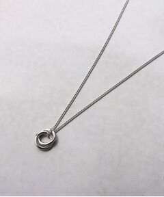 tk.TAKEO KIKUCHI / ティーケー タケオキクチ ネックレス・ペンダント・チョーカー | ダブルリングネックレス