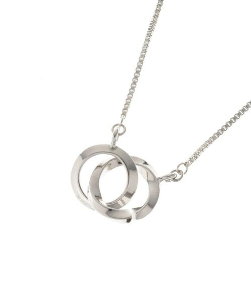 tk.TAKEO KIKUCHI / ティーケー タケオキクチ ネックレス・ペンダント・チョーカー | ダブルリングネックレス | 詳細10