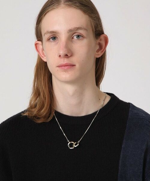 tk.TAKEO KIKUCHI / ティーケー タケオキクチ ネックレス・ペンダント・チョーカー | ダブルリングネックレス | 詳細15