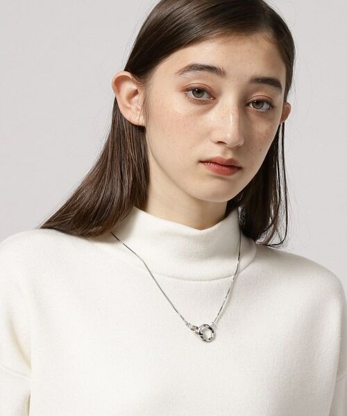 tk.TAKEO KIKUCHI / ティーケー タケオキクチ ネックレス・ペンダント・チョーカー | ダブルリングネックレス | 詳細16