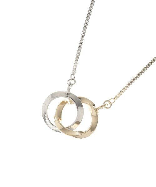 tk.TAKEO KIKUCHI / ティーケー タケオキクチ ネックレス・ペンダント・チョーカー | ダブルリングネックレス | 詳細7