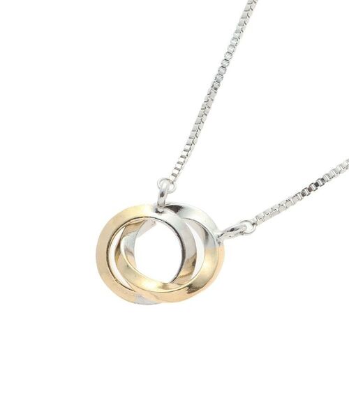 tk.TAKEO KIKUCHI / ティーケー タケオキクチ ネックレス・ペンダント・チョーカー | ダブルリングネックレス | 詳細8