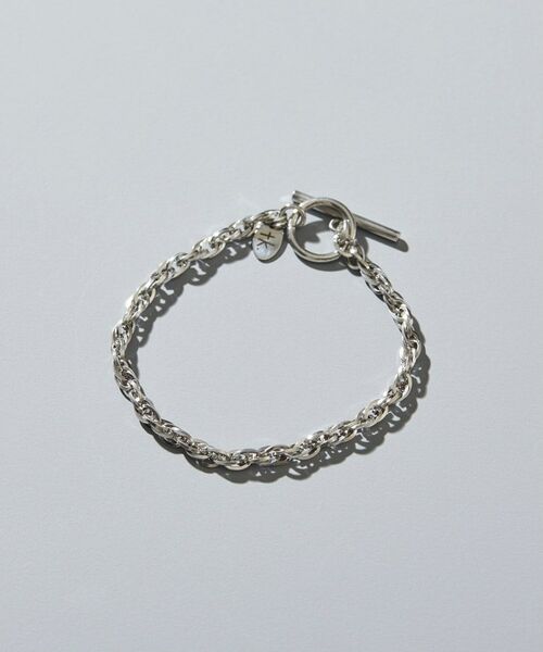 tk. TAKEO KIKUCHI/ティーケー タケオキクチ ステンレスアソートチェーンブレスレット シルバー(206) 00