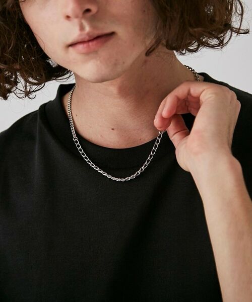 アクセサリー TK 楽天市場】tk.TAKEO KIKUCHI ダブルリングネックレス ティーケー