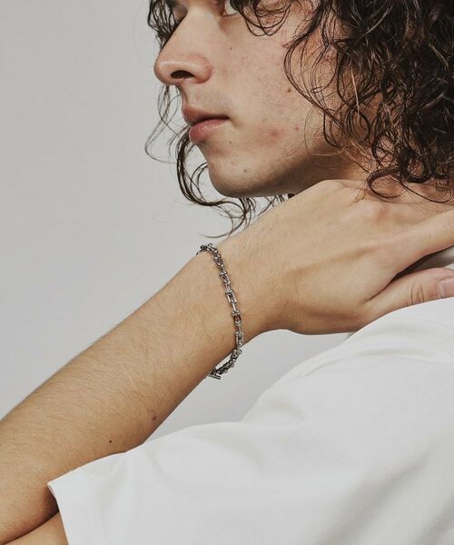 tk.TAKEO KIKUCHI / ティーケー タケオキクチ ブレスレット・バングル | Uチェーンブレスレット | 詳細4