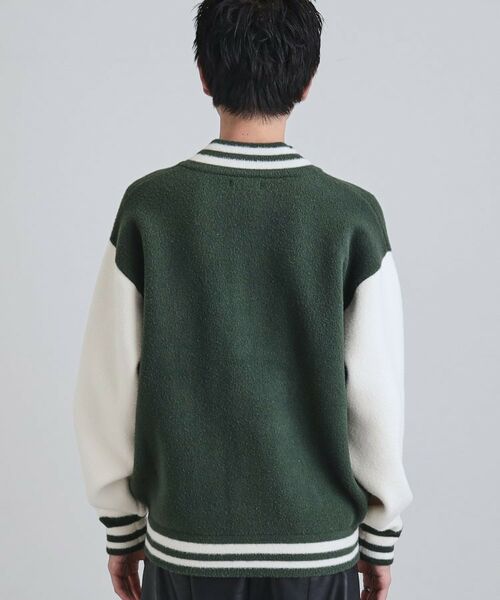 tk.TAKEO KIKUCHI / ティーケー タケオキクチ その他アウター | ダブルジャカードニットスタジャン | 詳細12