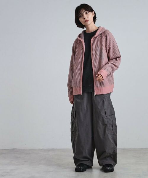 tk.TAKEO KIKUCHI / ティーケー タケオキクチ ニット・セーター | プレーティングブライトモチーフジップパーカー | 詳細22