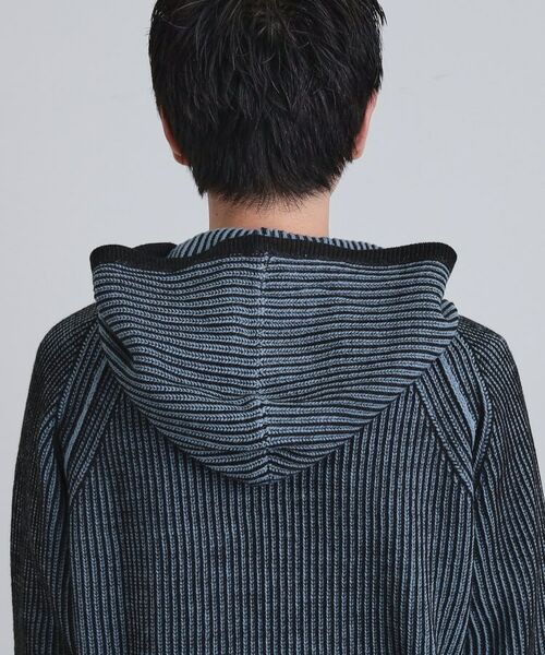 tk.TAKEO KIKUCHI / ティーケー タケオキクチ ニット・セーター | プレーティングブライトモチーフジップパーカー | 詳細28