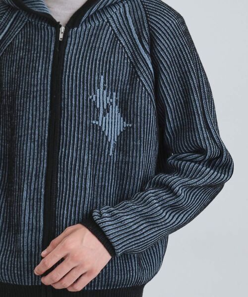 tk.TAKEO KIKUCHI / ティーケー タケオキクチ ニット・セーター | プレーティングブライトモチーフジップパーカー | 詳細29